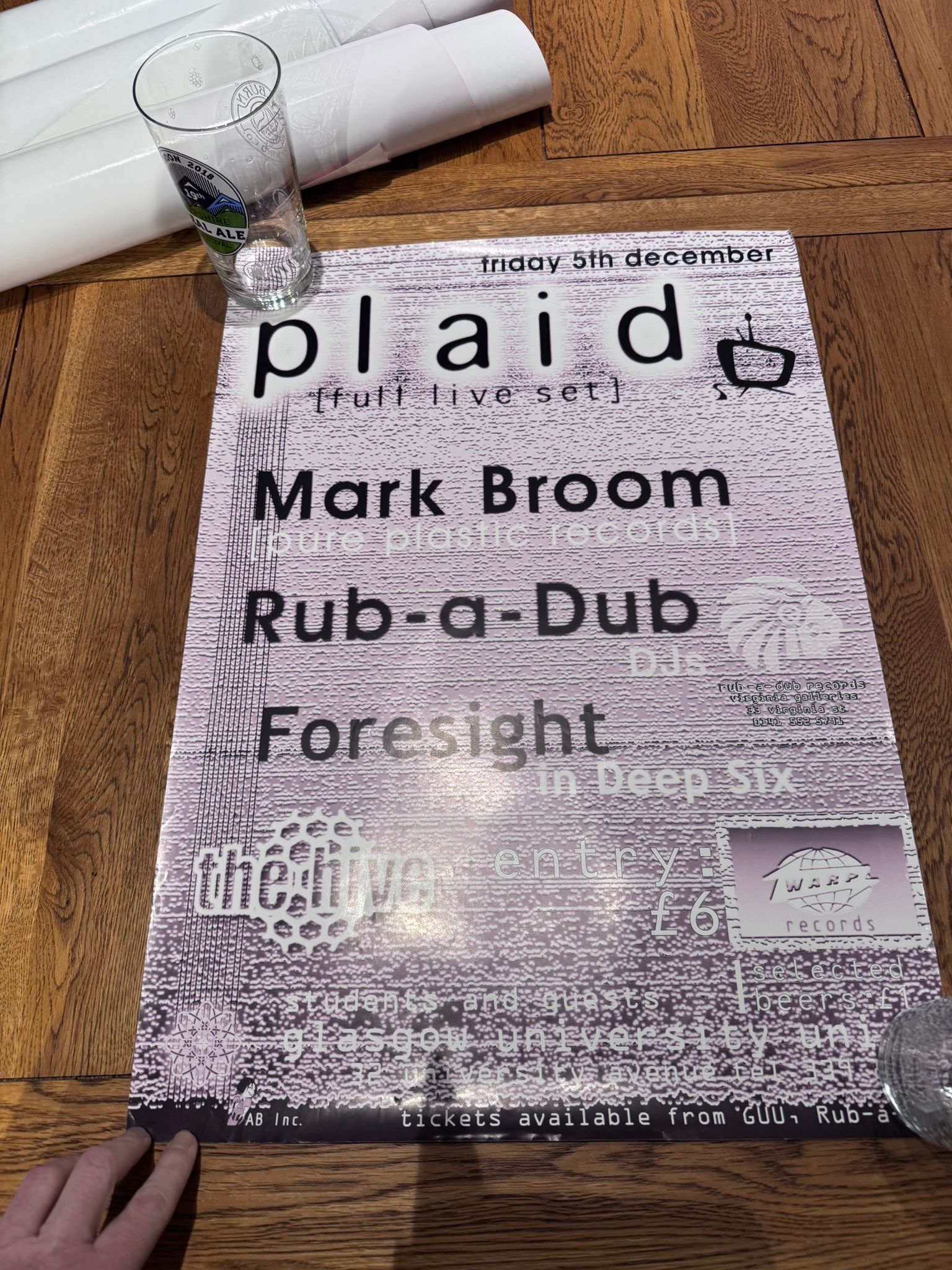 Plaid (Truff Live Set) with Mark Broom, Rub-a-Dub and Foresight