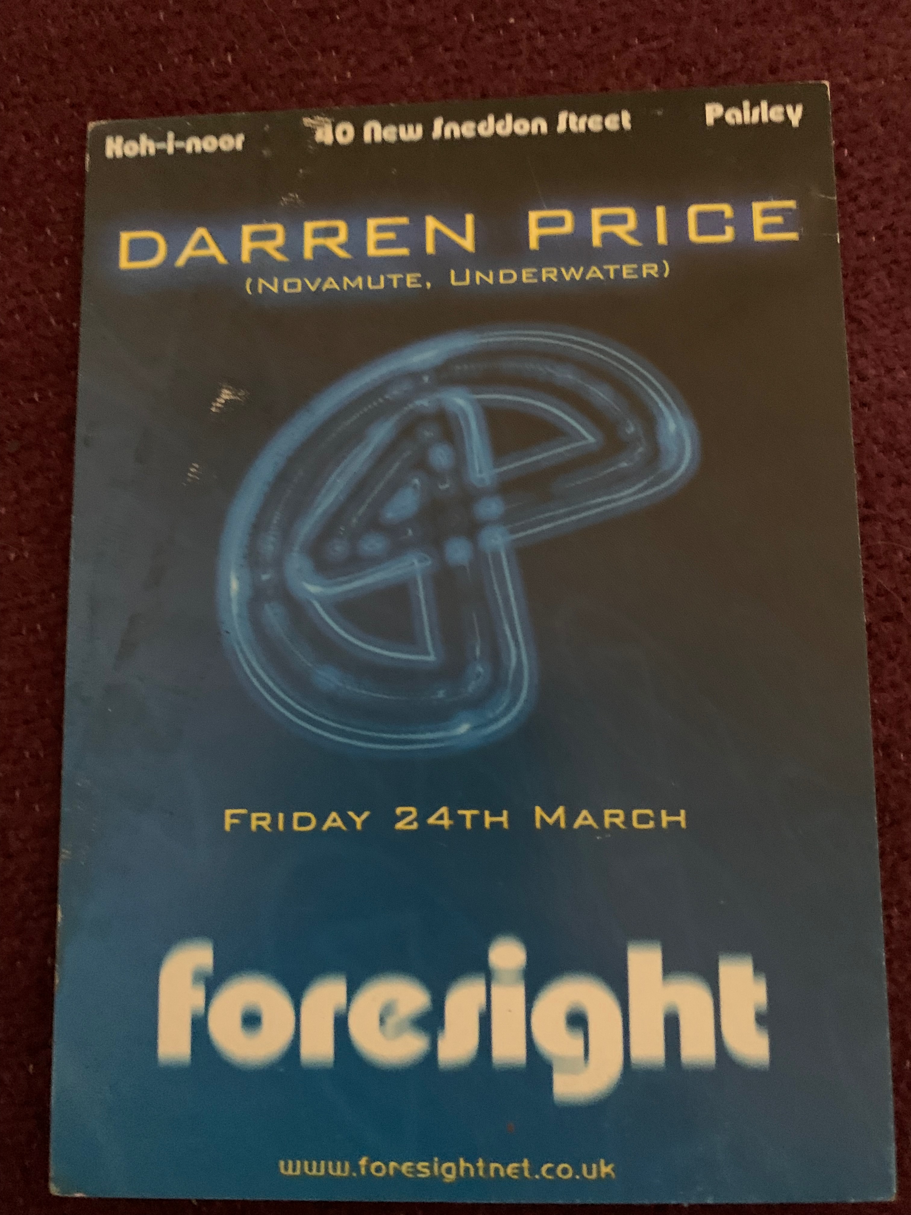Foresight presents Darren Price