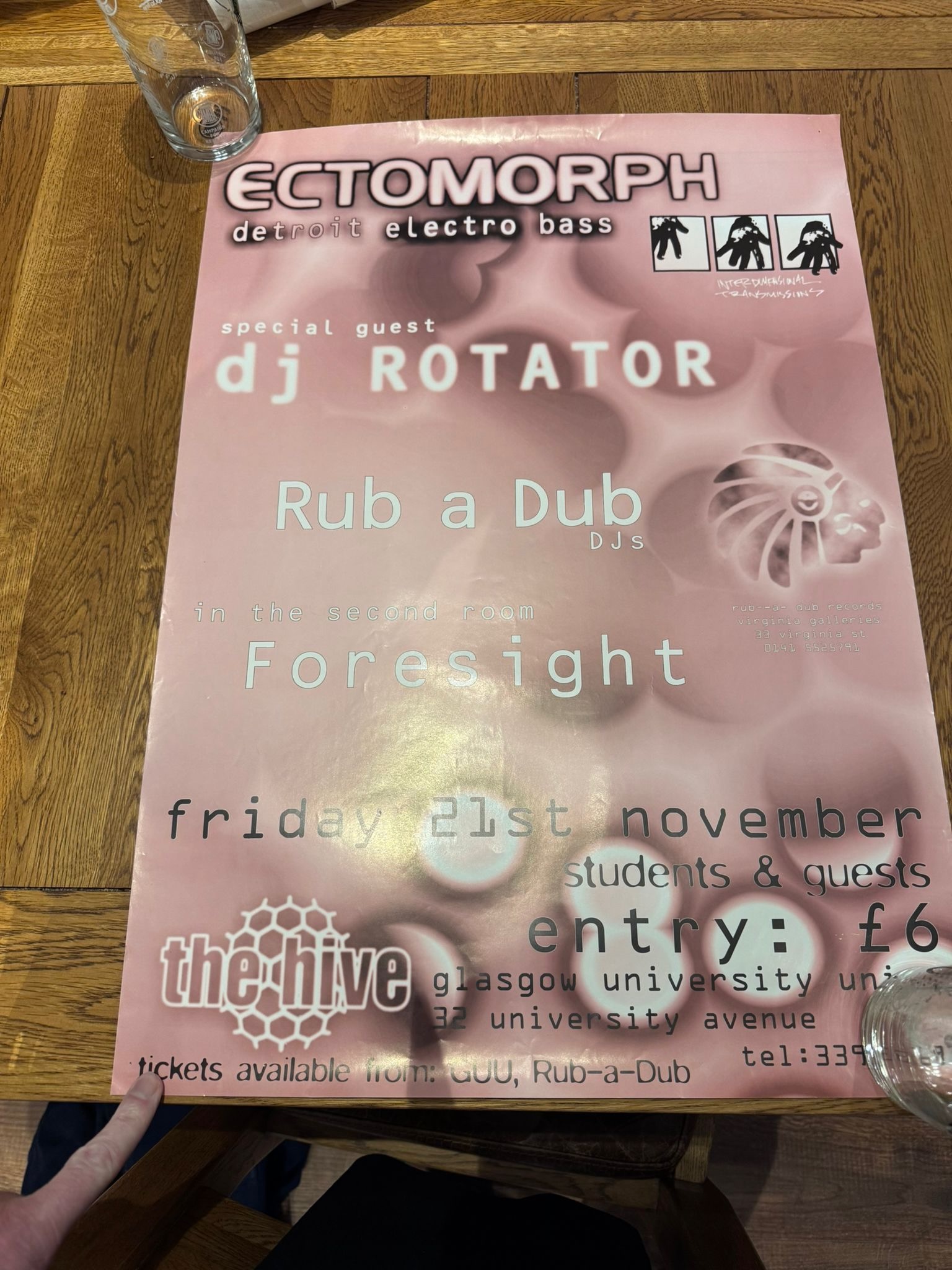 Ectomorph (Detroit Electro Bass) with DJ Rotator at The Hive