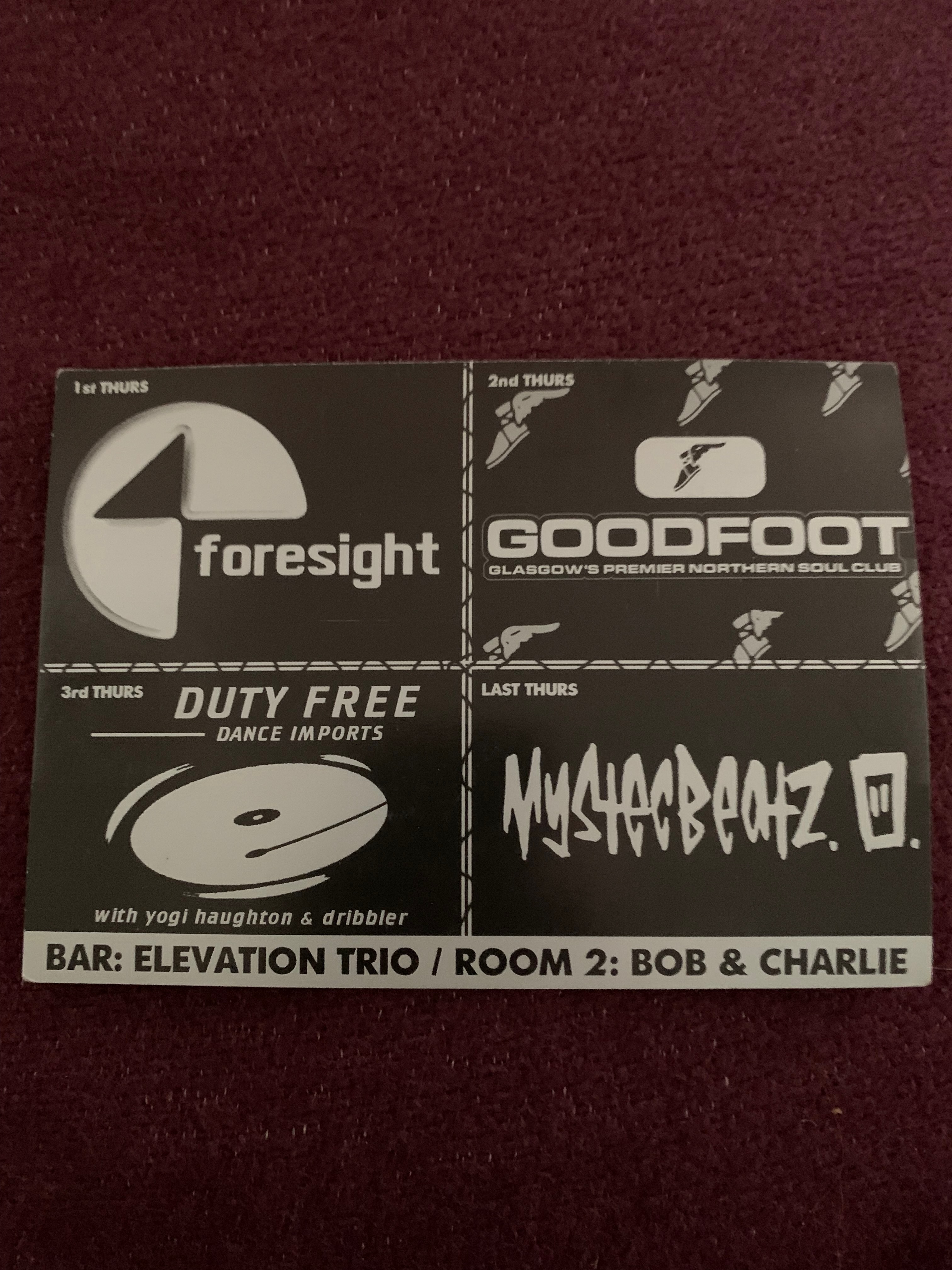 Yang Thursdays - Foresight and Goodfoot Rotation